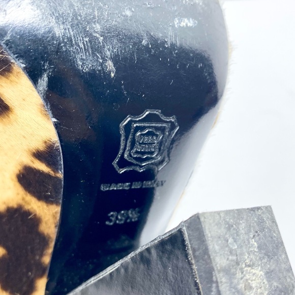 Pierre Hardy Pony Hair Leopard Print Pumps - Picture 8 of 8